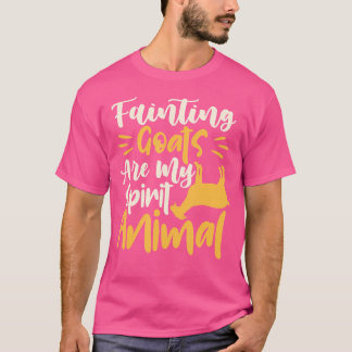 Ohnmacht Ziegen sind meine Geist-Tierziege von wei T-Shirt