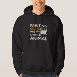 Ohnmachtsziegen sind mein Seelentier Lustiger Zieg Hoodie