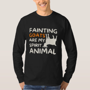 Ohnmachtsziegen sind mein Seelentier Lustiges Zieg T-Shirt