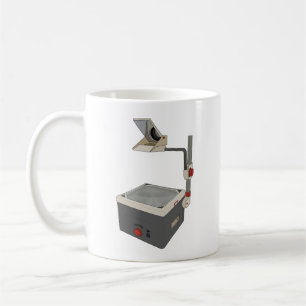 OHP 80er 90er Overhead-Projektor Kaffeetasse