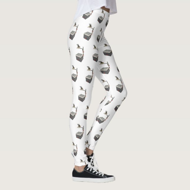 OHP 80er 90s Overhead Projektor Leggings (Rechts)