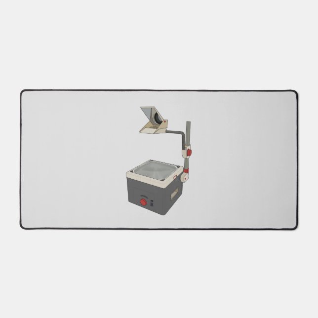 OHP 80er 90s Overhead Projektor Schreibtischunterlage (Vorderseite)