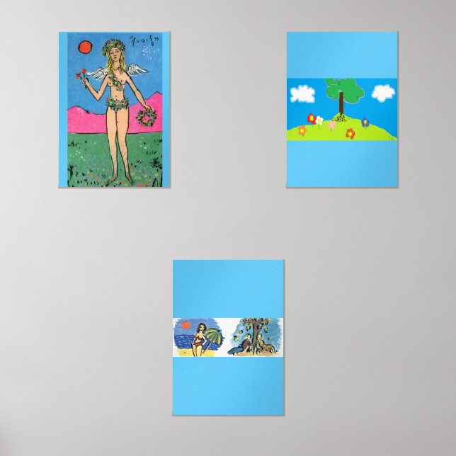 Ohr Bilderwand Sets (Vorderseite)