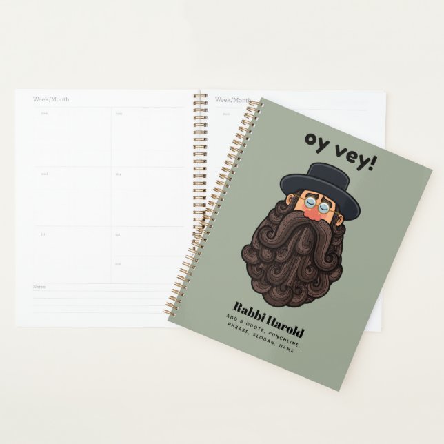 OHR! Funny RABBI Peronised Planer (Anzeige)