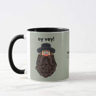 OHR! Funny RABBI Peronised Tasse