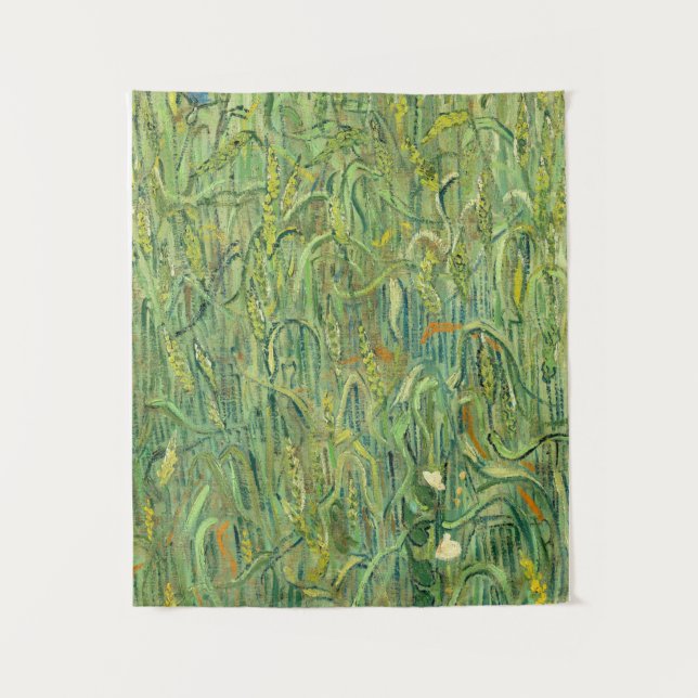 Ohren von Weizen, 1890 von Vincent van Gogh Wandteppich (Vorderseite)