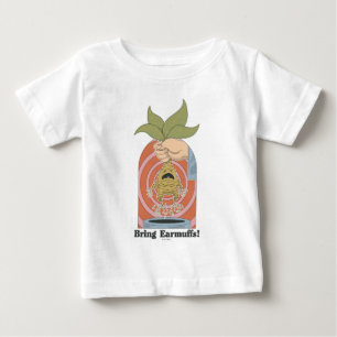 "Ohrenwärmer mitbringen!" Schreiende Alraune-Grafi Baby T-shirt