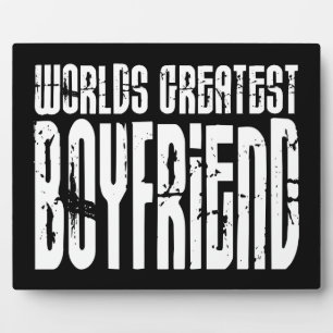 Ohrfeigen für Boyfriends: World's Greatest Boyfrie Fotoplatte