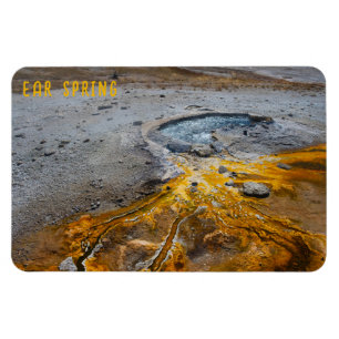 Ohrfrühlingspark Yellowstone Nationalpark Magnet