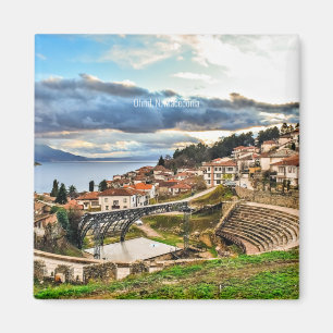 Ohrid, N. Mazedonien Magnet