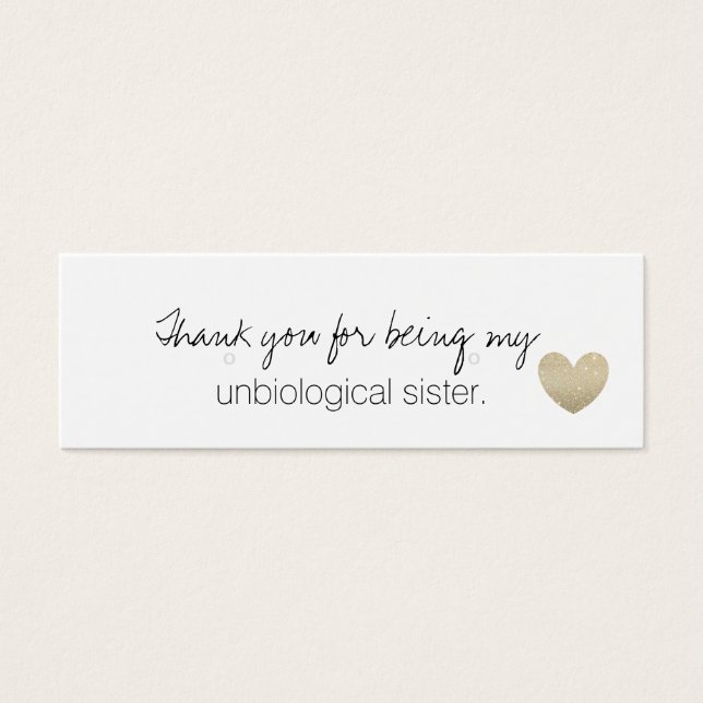 Ohrläger/Danke - Unbiologisches Schwesterfab (Vorderseite)