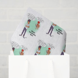 Ohrläppchen Valentinstag Tissue-Papier Seidenpapier