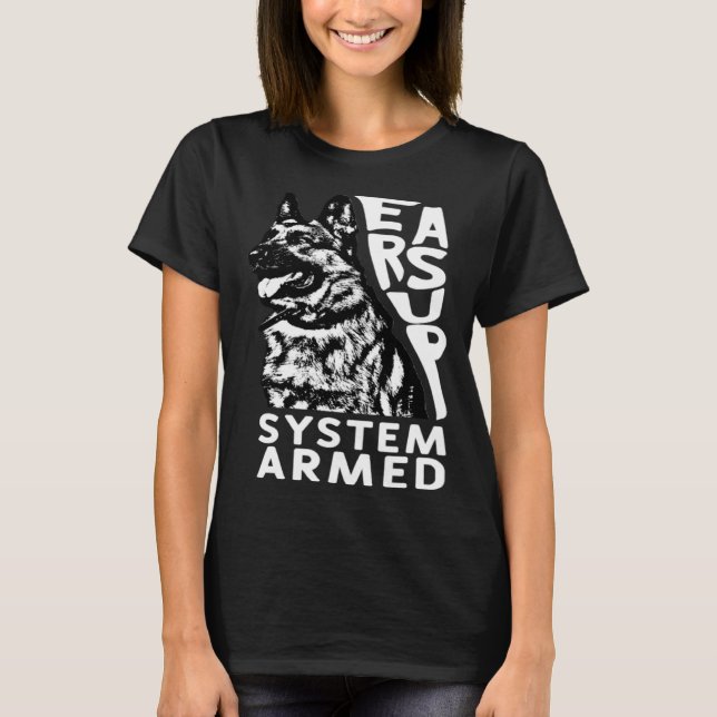 Ohrmuschel T-Shirt (Vorderseite)