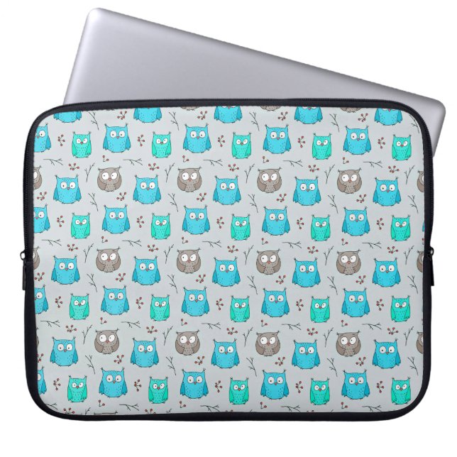 Ohrmuster nicht wiederholt laptopschutzhülle (Vorderseite)