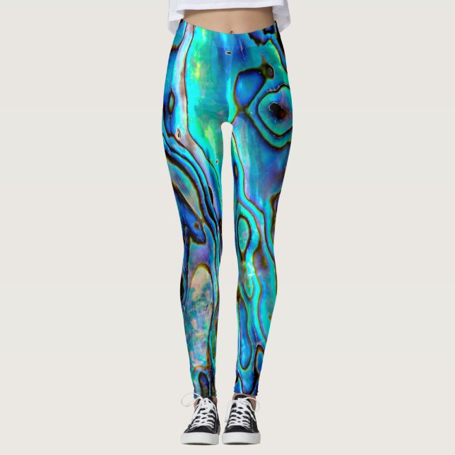 Ohrschnecken-Muschel Leggings (Vorderseite)