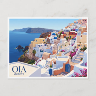 Oia Griechenland Postkarte