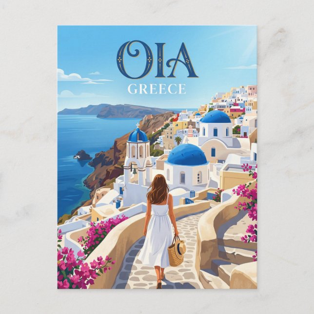 OIA GRIECHENLAND POSTKARTE (Vorderseite)