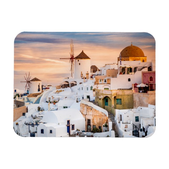 Oia Magnet (Horizontal)