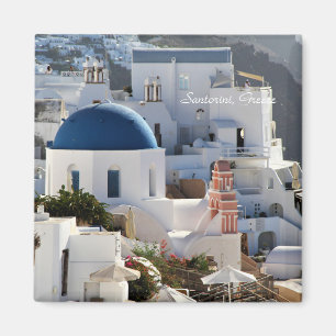Oia, Santorin Grèce, photographie, aimant