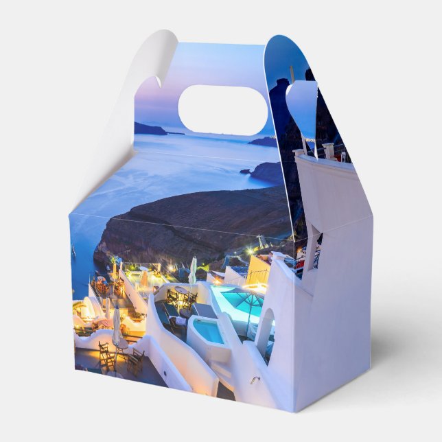 Oia Santorini Geschenkschachtel (Vorderseite)