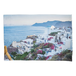 Oia, Santorini, Griechenland Kissenbezug
