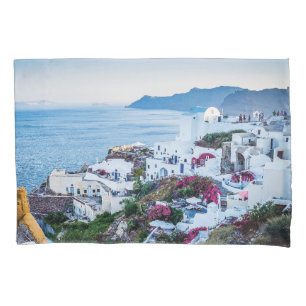 Oia, Santorini, Griechenland Kissenbezug