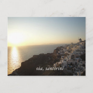 Oia, Santorini Postkarte