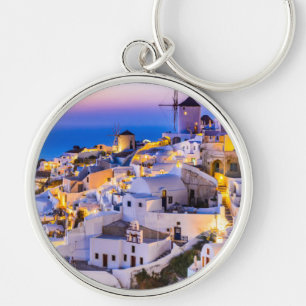 Oia Santorini Schlüsselanhänger