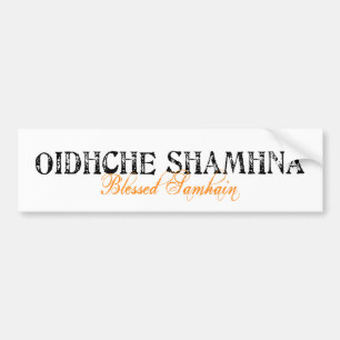Oidhche Shamhna: Gesegnetes Samhain Autoaufkleber
