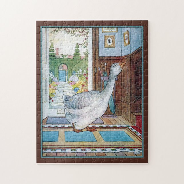 Oie dans le puzzle de la Chambre (Vertical)