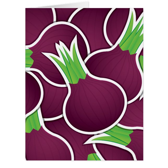 Oignons violets funky (Devant)