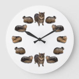 Oiia o' clock große wanduhr