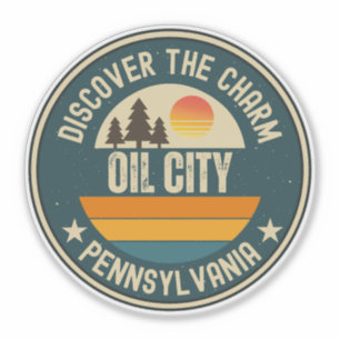 Oil City, Pennsylvania Aufkleber
