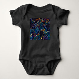 Oil Slick Baby Bodysuit Baby Strampler
