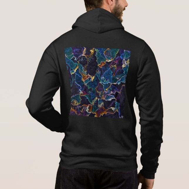 Oil Slick Hoodie (Rückseite)