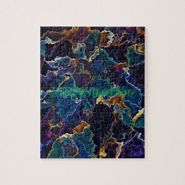 Oil Slick Jigsaw Puzzle (Vertikal)