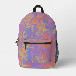 Oil Spill  Bedruckter Rucksack