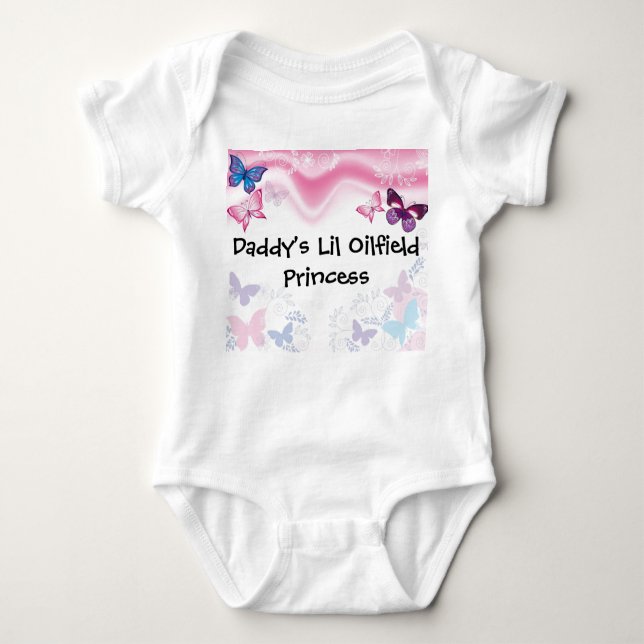 Oilfield Princess Baby Strampler (Vorderseite)