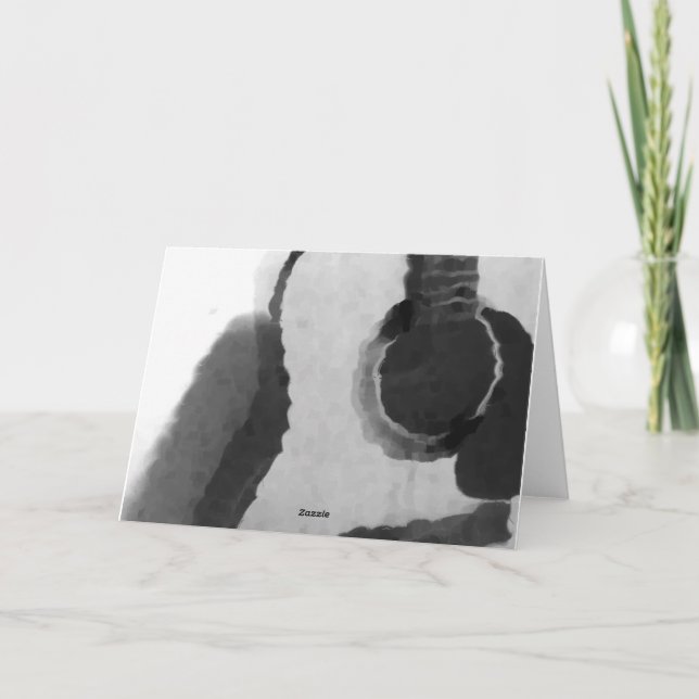 Oily Guitar Karte (Rückseite)