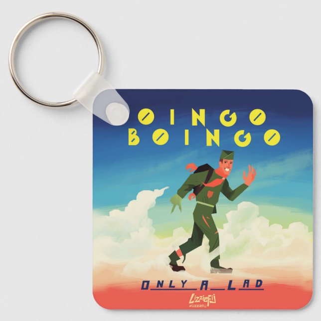 Oingo Boingo nur ein Schlüsselanhänger aus Metall (Vorderseite)