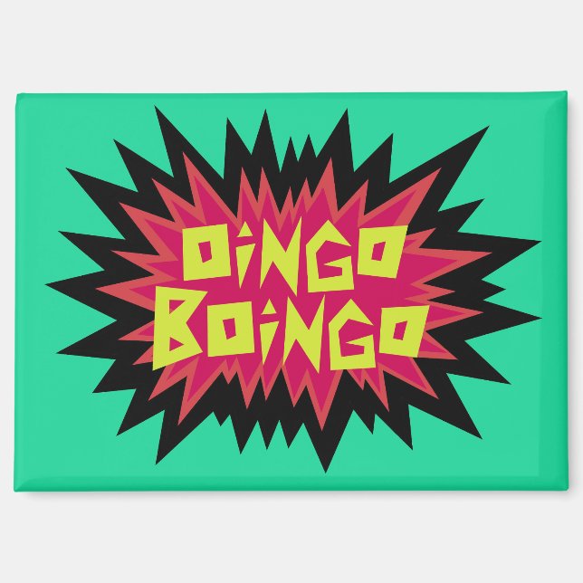 Oingo Boingo Spiky Magnet (Vorderseite)