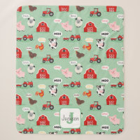 Oink Baa Moo Farm Tier Niedliche Kinder