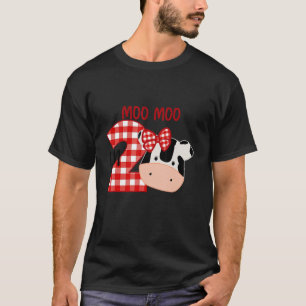 Oink Baa Neigh Cluck Moo Ich bin 2 Jahre alte Farm T-Shirt