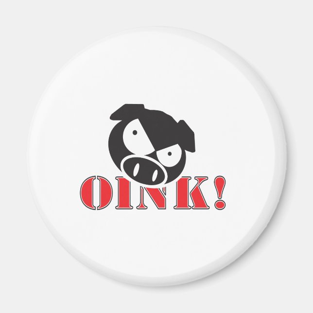 OINK_GraphicReversed Magnet (Vorne)