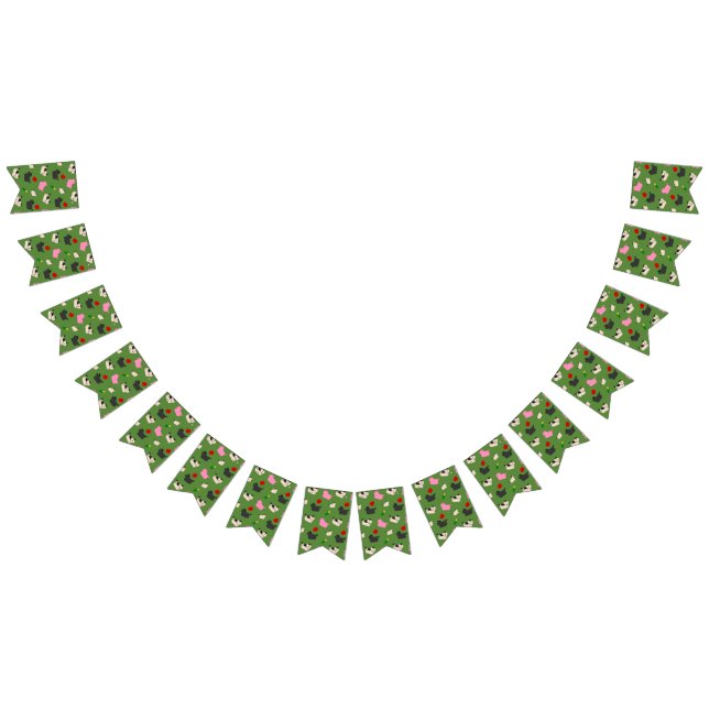 Oink Oink Hier Wimpelkette (Alle)