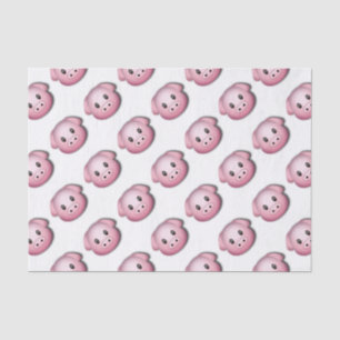 Oink Oink niedliches Schwein Seidenpapier