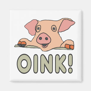Oink Pig Magnet