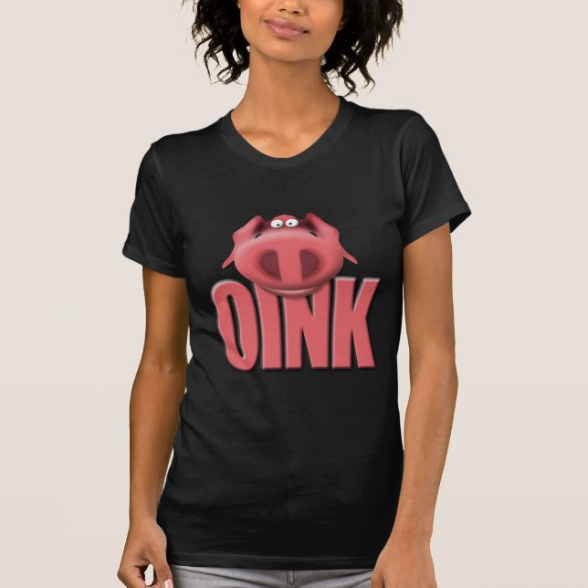 oink T-Shirt (Vorderseite)