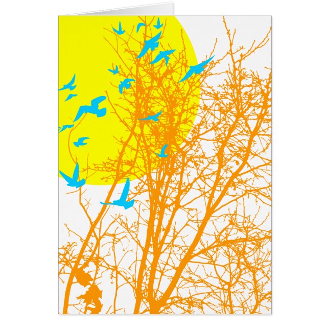 oiseau à silhouette (Devant)