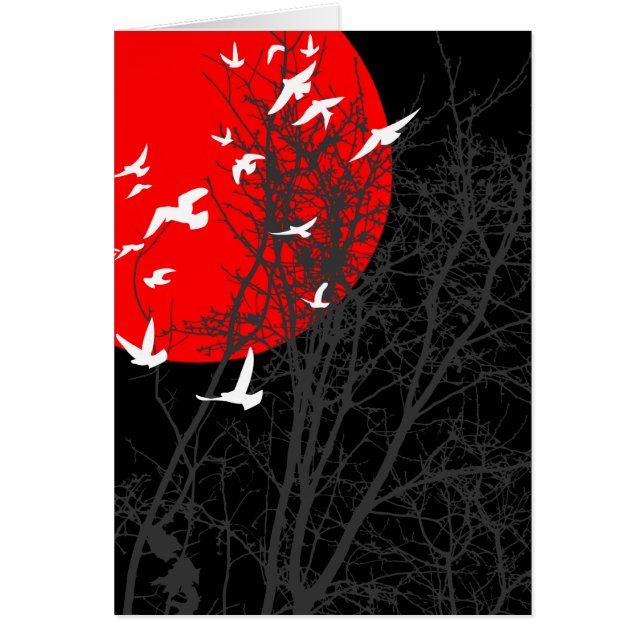 oiseau à silhouette (Devant)